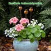 Gartenstecker Metall Blumen 3er Set, Garten Deko Rostoptik Produktbild-Vorschau 6