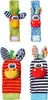 Bébé pied hochet chaussettes animal peluche rempli de coton Voir les images du produit 1