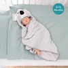 Navaris Baby Handtuch mit Kapuze und Waschlappen - Set aus Produktbild-Vorschau 6