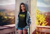 Damen T-Shirt May The Forties Be With You 40 Vierzig Produktbild-Vorschau 2