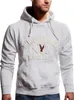 Hoody Pullover, Weiß-Melange, Größe XL Produktbild-Vorschau 2