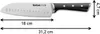 Tefal K2320614, Couteau Santoku, 17,7 cm, Acier inoxydable, Voir les images du produit 3