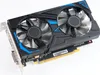 A computer graphics card with two fans is shown on a white background. Produktbild-Vorschau