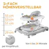 BRONEA® 5-in-1 Lauflernhilfe Babywalker | Gehfrei Produktbild-Vorschau 4