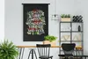 MuchoWow® Wandteppich Wandbehang Weihnachten - Zitat - Produktbild-Vorschau 2