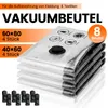 Vakuumbeutel 8 Stück 4Groß 60x80cm+4 Kleine 40x60cm Produktbild-Vorschau 1