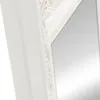 A close-up view of a white and gold ornate mirror frame. Náhľad obrázku produktu