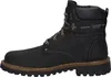A side view of a black leather boot. Produktbild-Vorschau