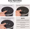 A collage of four images demonstrating the operation of a vacuum container, with text instructions and notes. Náhled obrázku produktu