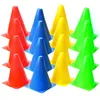 12er Set Kegel Set Pylonen Hütchen Markierungshütchen Produktbild-Vorschau 3