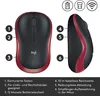Logitech M185 Kabellose Maus, 2,4 GHz mit Produktbild-Vorschau 4