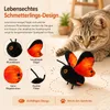 Interaktives Katzenspielzeug Elektrischer Schmetterling für Produktbild-Vorschau 2