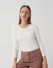 Someday Rundkragen Langarmshirt weiß weiß 2002-10-00332 Produktbild-Vorschau 8