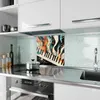 Küchenrückwand Spritzschutz Glas mit Motiv Farben Klavier Produktbild-Vorschau 2