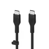 Belkin Flex USB-C/USB-C do 60W 2m, czarny CAB009bt2MBK Podgląd zdjęcia produktu 1