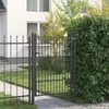 vidaXL Cancello da recinzione HORST 100 x 125 cm in metallo Anteprima dell’immagine prodotto 2