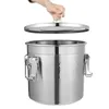 Seau de cuisine de 12 litres avec couvercle   Récipient à Voir les images du produit 10