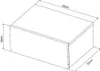 Nachttisch Hängend 2er SET - Nachttischschrank Wandmontage Produktbild-Vorschau 4