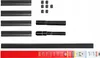 Porta a lamelle Fliegit antracite 0,95 m x 2,20 m Anteprima dell’immagine prodotto 7