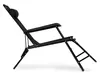 Chaise longue de jardin avec appui-tête, structure pliable, Voir les images du produit 2