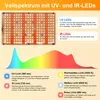 Pflanzenlampe LED Vollspektrum für Zimmerpflanzen – UV-IR Produktbild-Vorschau 7