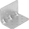 Schwerlast-Winkelverbinder mit Sicke 65x65x100mm verzinkt Produktbild-Vorschau 1