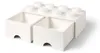 LEGO Aufbewahrungsbox mit Schubladen 250x500x180mm - weiß Produktbild-Vorschau 10
