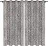 Vorhänge mit Ösen 140x230 cm 2 Stücke Grau Graphit Fertige Produktbild-Vorschau 1