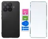 Černé silikonové pouzdro pro telefon Xiaomi 17T Pro, tenké Náhled obrázku produktu 6