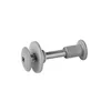 10, M5 x 25mm (Staubgrau RAL7037 mit Gewindehülse) Produktbild-Vorschau 2