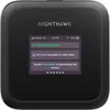 A black Netgear Nighthawk mobile hotspot device with a screen displaying information. Anteprima dell’immagine prodotto