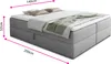 Boxspringbett Base mit 2 Bettkästen - Doppelbett mit Produktbild-Vorschau 3