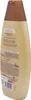 A close-up side view of a shampoo bottle. Produktbild-Vorschau