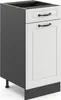 Küchenunterschrank Vicco R-Line Weiß Landhaus 40 cm ohne Produktbild-Vorschau 1