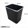 Ekotech Ersatzeimer 16 Liter für Aladin oder Ekko Schwarz Produktbild-Vorschau 3