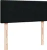 vidaXL Boxspringbett mit Matratze Schwarz 120x200 cm Stoff Produktbild-Vorschau 7