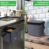 YourCasa® 7L Biomülleimer Küche mit Halterung und Sieb für Produktbild-Vorschau 7