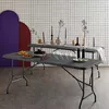 Set di 2 tavoli da ricevimento pieghevoli in plastica, Anteprima dell’immagine prodotto 4