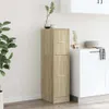 vidaXL Armadio per farmacia rovere Sonoma 30x41x118 cm Anteprima dell’immagine prodotto 3
