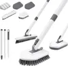 Sprchový kartáč s rukojetí dlouhou 132 cm, drhnoucí kartáč Náhled obrázku produktu 1