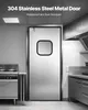 A stainless steel door in a commercial kitchen setting. Náhled obrázku produktu