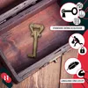 KOTARBAU® 5er Set Möbelschlüssel Schrankschlüssel Groß Gold Produktbild-Vorschau 4