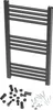 Granitan | Badheizkörper Breno - 40x80 cm - Schwarz - Produktbild-Vorschau 6