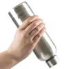 Thermosflasche aus Edelstahl, 500 ml, silber, mit Produktbild-Vorschau 4