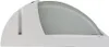 A side view of a white outdoor wall light with a frosted glass cover. Náhľad obrázku produktu