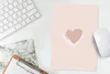 MuchoWow® Mauspad Mousepad Sommer - Herz - Rosa 18x27 cm - Produktbild-Vorschau 5