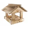 Mangiatoia per uccelli da esterno 25 x 30 x 30 cm in legno Anteprima dell’immagine prodotto 1