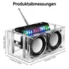 DIY Radio-Lautsprecher-Bausatz,Bluetooth Produktbild-Vorschau 2