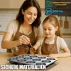 BigDean 2er Set Muffin Backform antihaftbeschichtet Produktbild-Vorschau 4