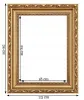 Ramka na zdjęcie Flora - Złota 18x24 Podgląd zdjęcia produktu 2